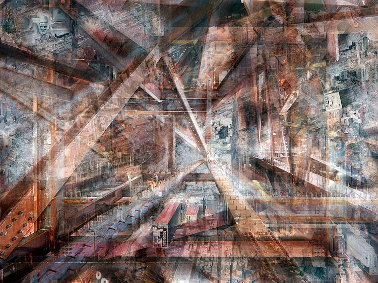 Shai Kremer, W.T.C Concrete Abstract#2
2012, Archival Pigment Print