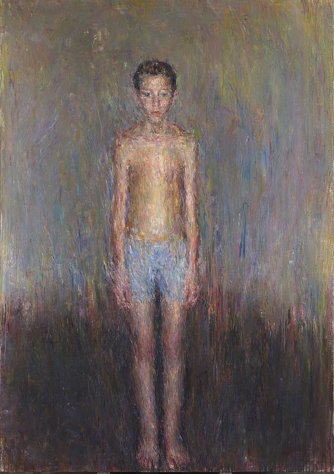 Daniel Enkaoua, Liel regardant Á  l'extérieur
2017, Oil on canvas