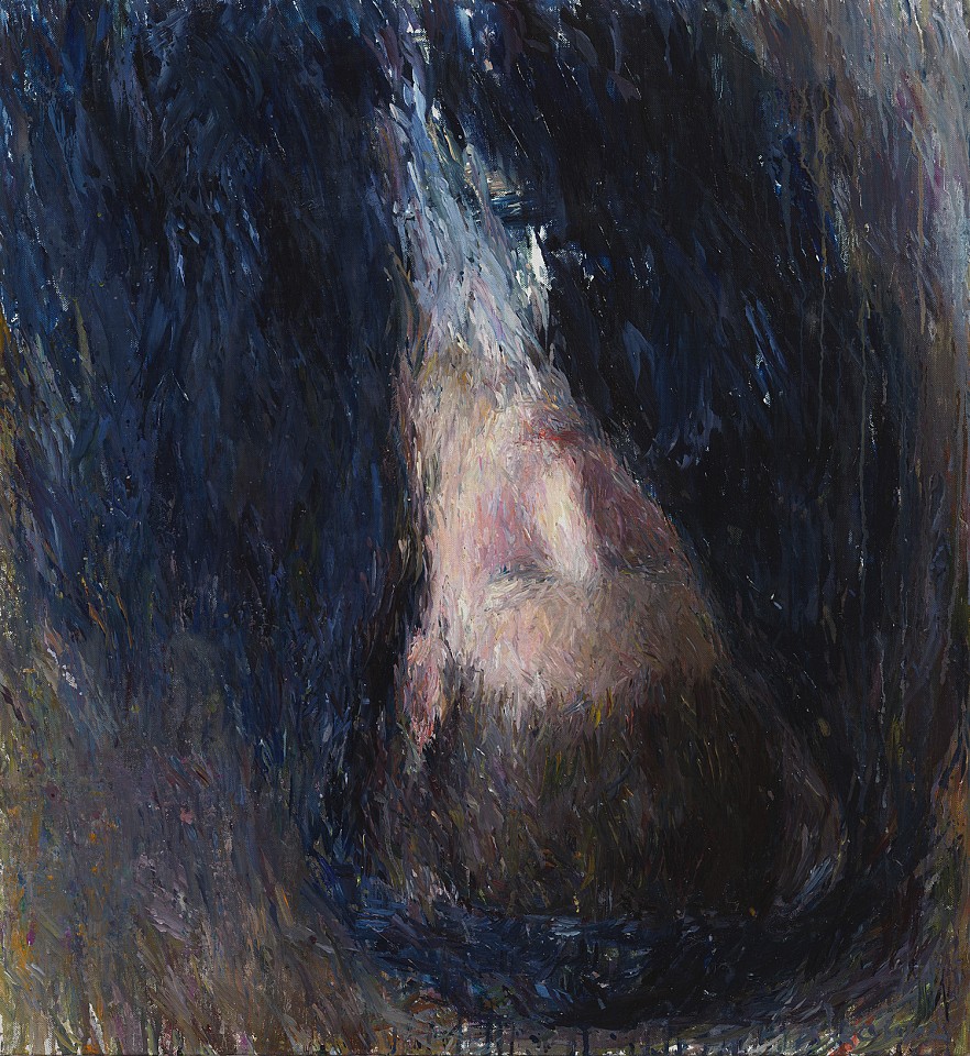 Daniel Enkaoua, Sarah allongée au sol
2015-19, Oil on canvas