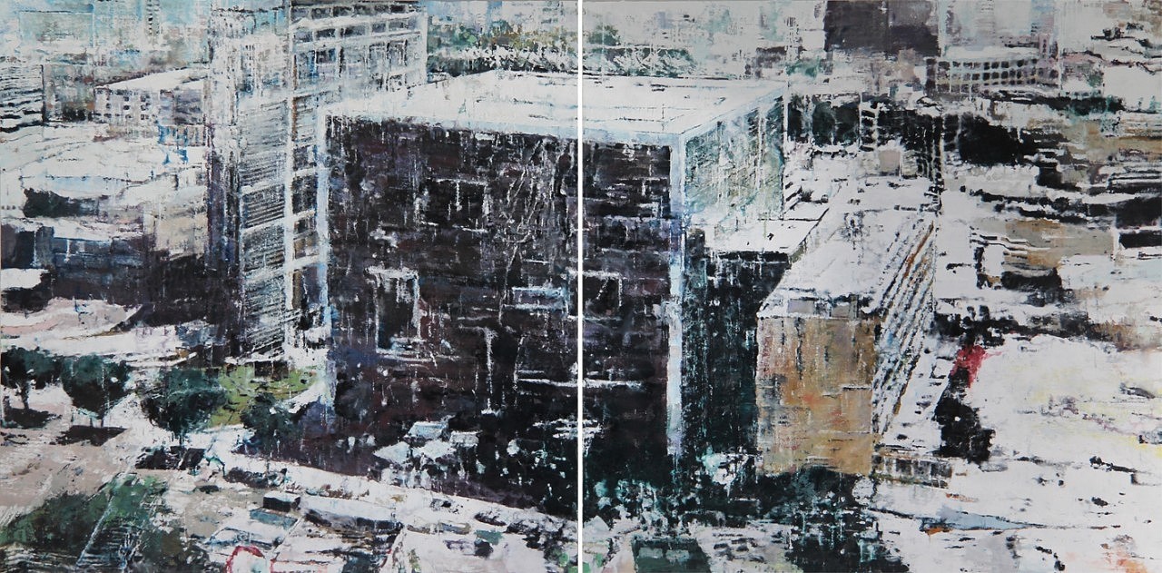 Philippe Cognee, TASOHC
2012, Wax on canvas