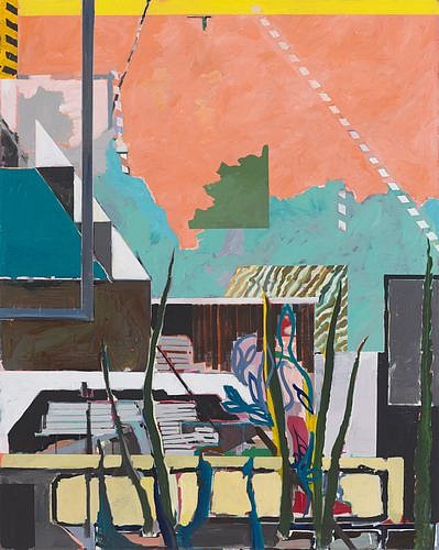 Elad Kopler, Untitled
2015, Acrylic on canvas