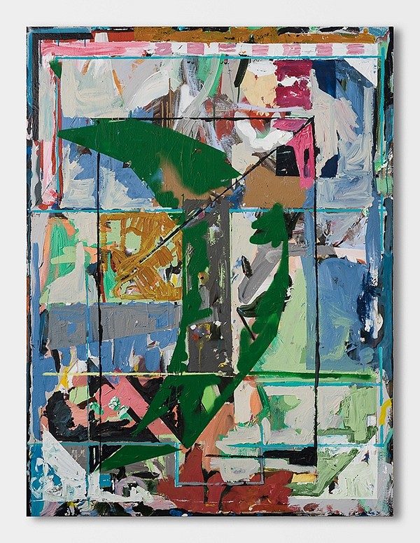 Elad Kopler, Untitled 4
2017, Acrylic and oil on canvas