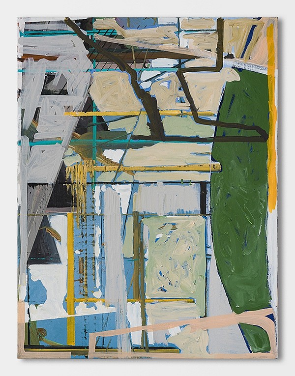 Elad Kopler, Untitled
2017, Acrylic and oil on canvas