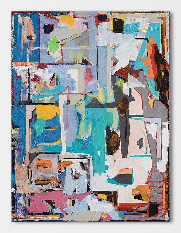 Elad Kopler, Untitled 7
2017, Acrylic and oil on canvas