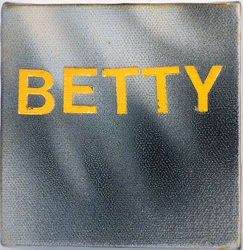 Betty Tompkins, Betty #3
2015, Acrylic on canvas