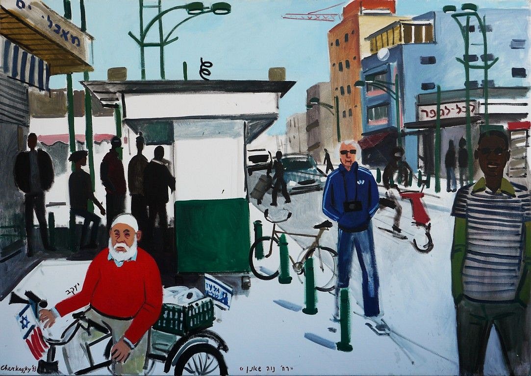 Zoya Cherkassky-Nnadi, Neve Shaanan
2013, Oil on canvas