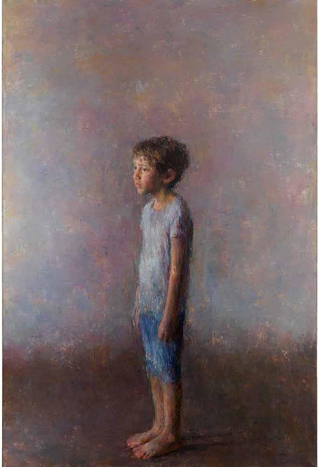 Daniel Enkaoua, Liel debout de profil
2011-12, Oil on canvas