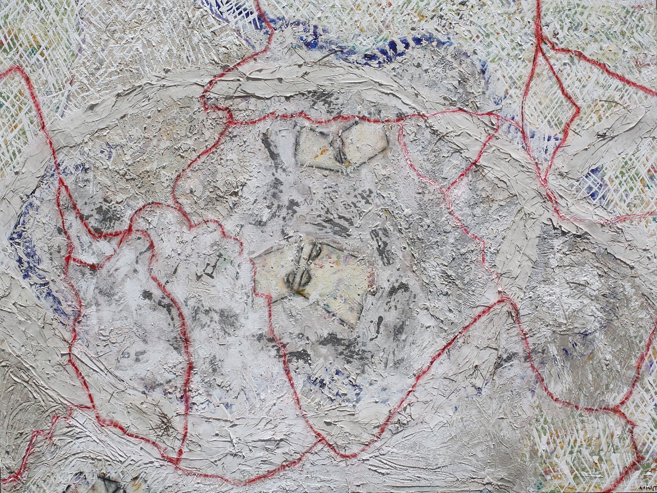Avivit Ballas Baranes, Plates
2013, Mixed media on plywood
