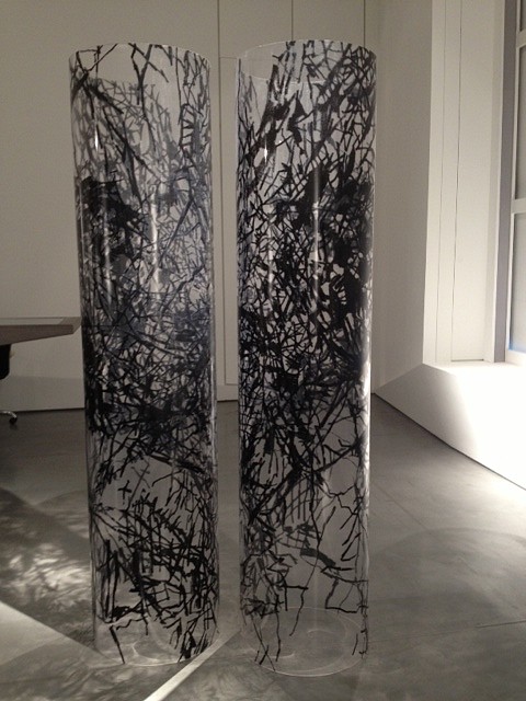 Daniella Sheinman, String Line (Column II)
2013, Screen print on perspex