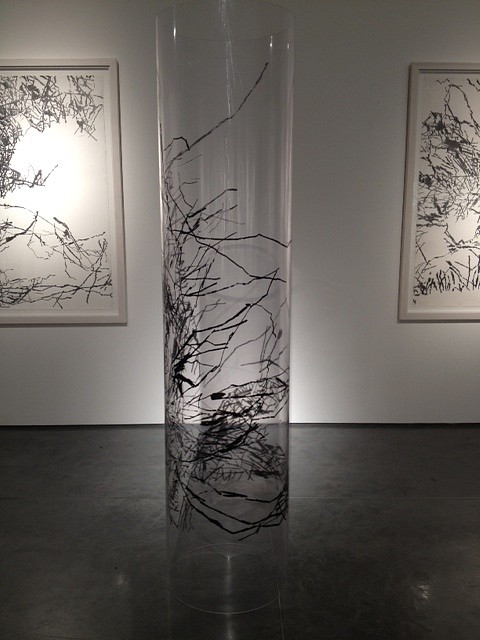 Daniella Sheinman, String Line (Column V)
2013, Screen print on perspex