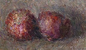 Daniel Enkaoua, Les deux grenades
2016, Oil on canvas