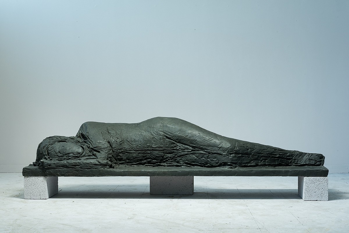 Ofer Lellouche, Reclining Woman
2015, Bronze