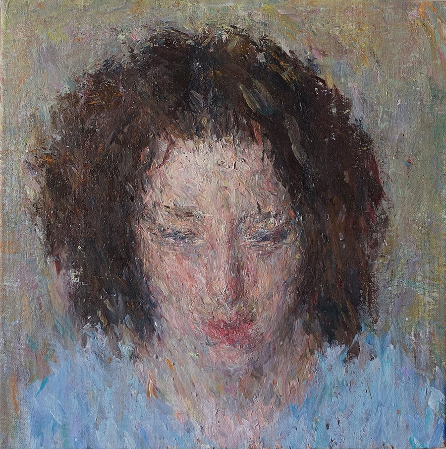 Daniel Enkaoua, Natan, lumière en face
2018-20, Oil on canvas