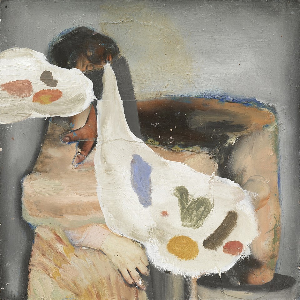 Michele Bubacco, Prova d ´orchestra
2019, Oil on LP cover