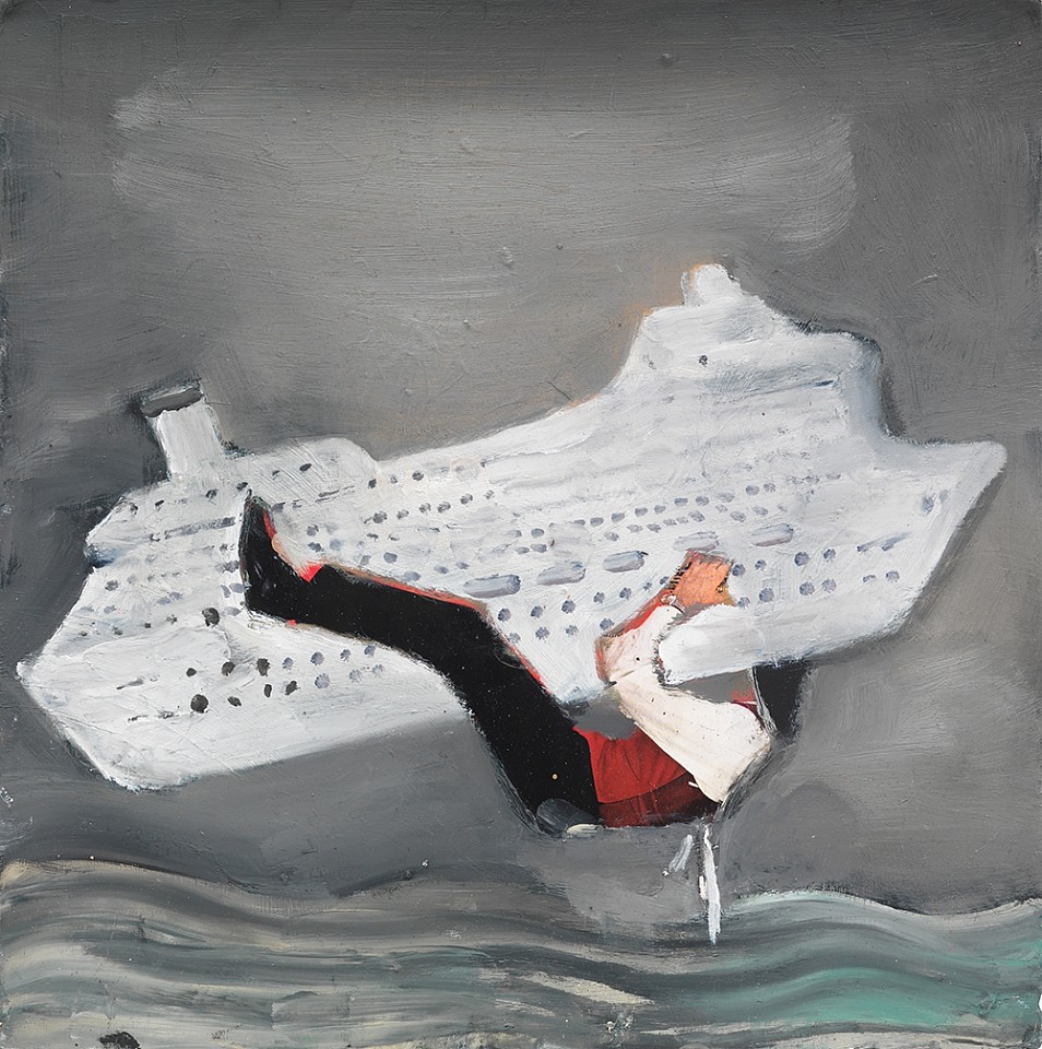 Michele Bubacco, Prova d ´orchestra
2020, Oil on LP cover