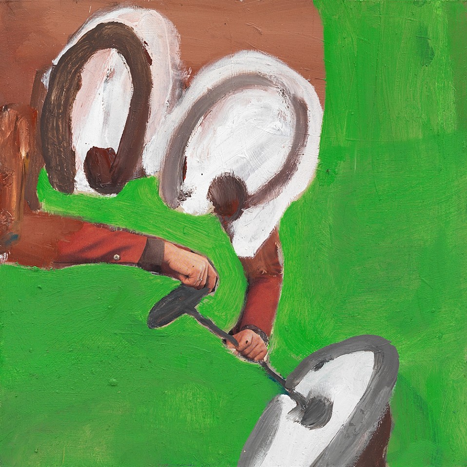 Michele Bubacco, Prova d ´orchestra
2020, Oil on LP cover