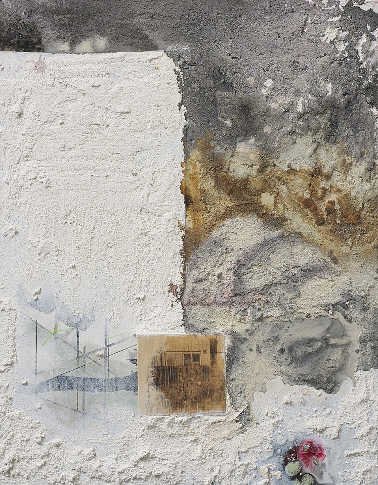 Tamar Roded, Untitled
2020, Print and plaster on wood