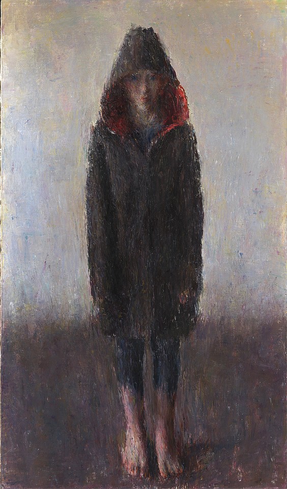 Daniel Enkaoua, Liel portant le manteau de Sarah
2017-18, Oil on canvas