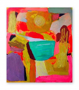 Lilith Chambon, Untitled, Oil on canvas,80 90cn,2022, 12000ILS