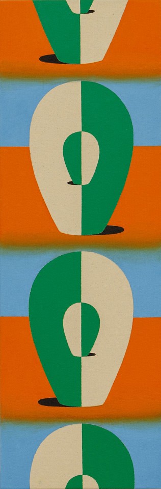 Brothers of Light, Cactus Above Cactus
2024, Acrylic enamel on canvas