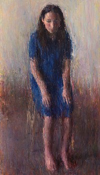 aure assise vue de haut 2017 20 162 x 97 cm