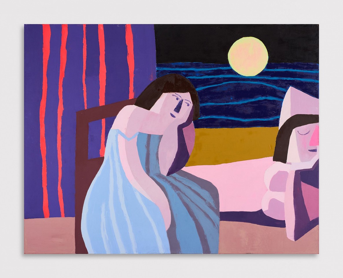 Lilith Chambon, The Moon is Always a Woman
2025, Oil on canvas