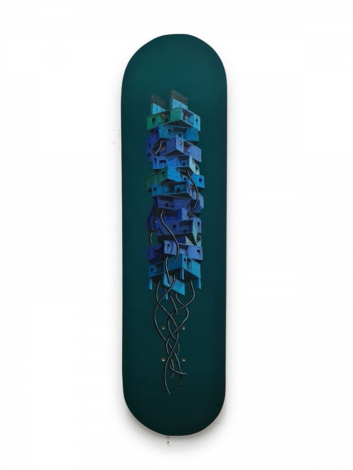 Amir Tomashov, constant-changes no. 6
2026, Acrylic and graphite on plywood